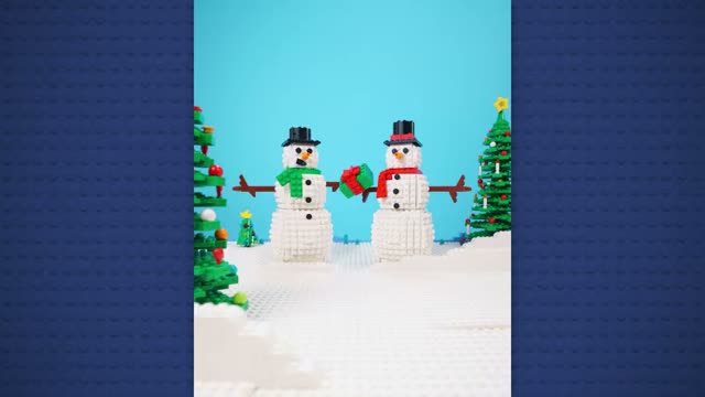 A finished LEGO stop-motion scene by Kevin Parry